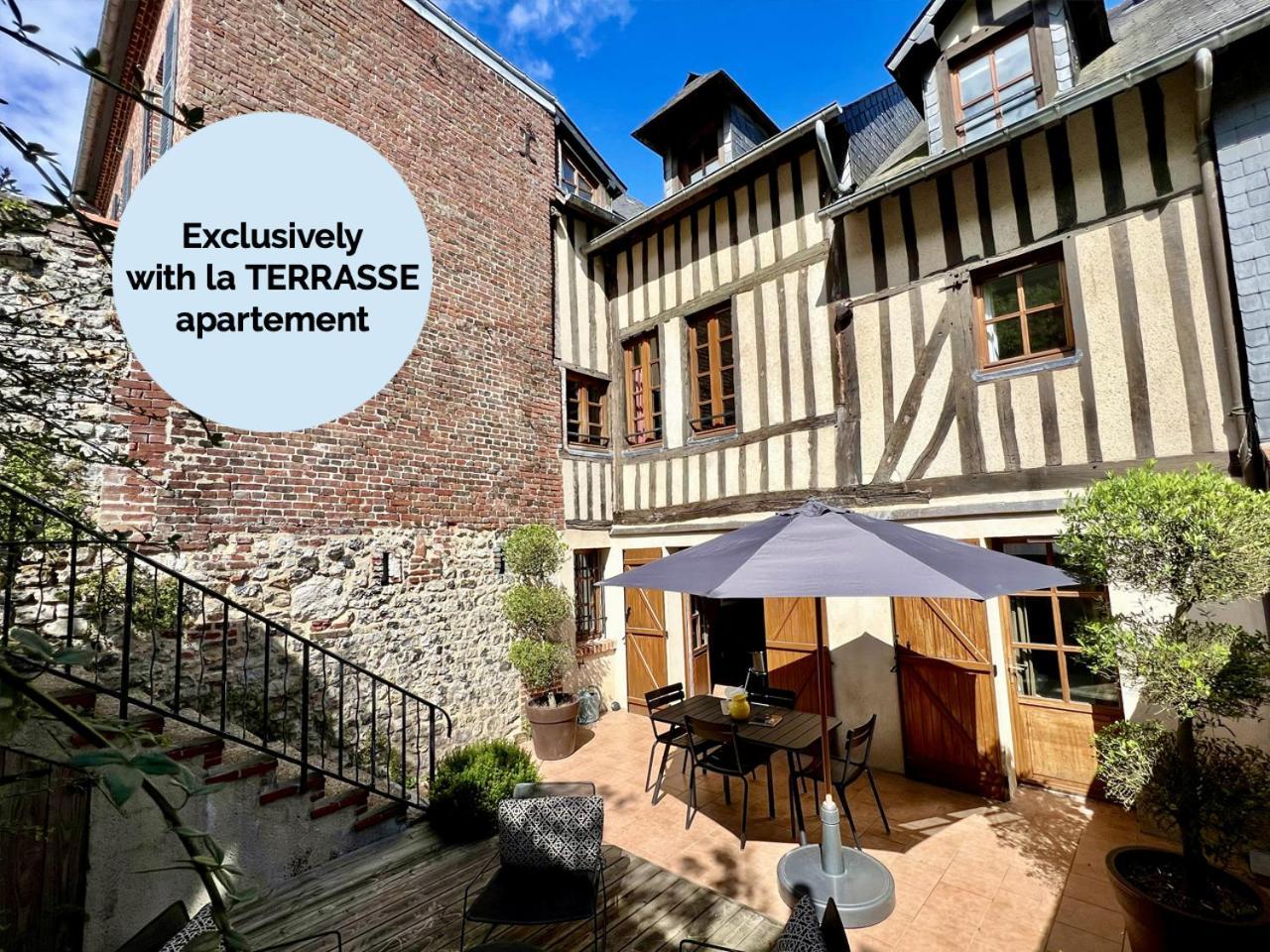 L' Annexe Du 10Honfleur Apartment Bagian luar foto