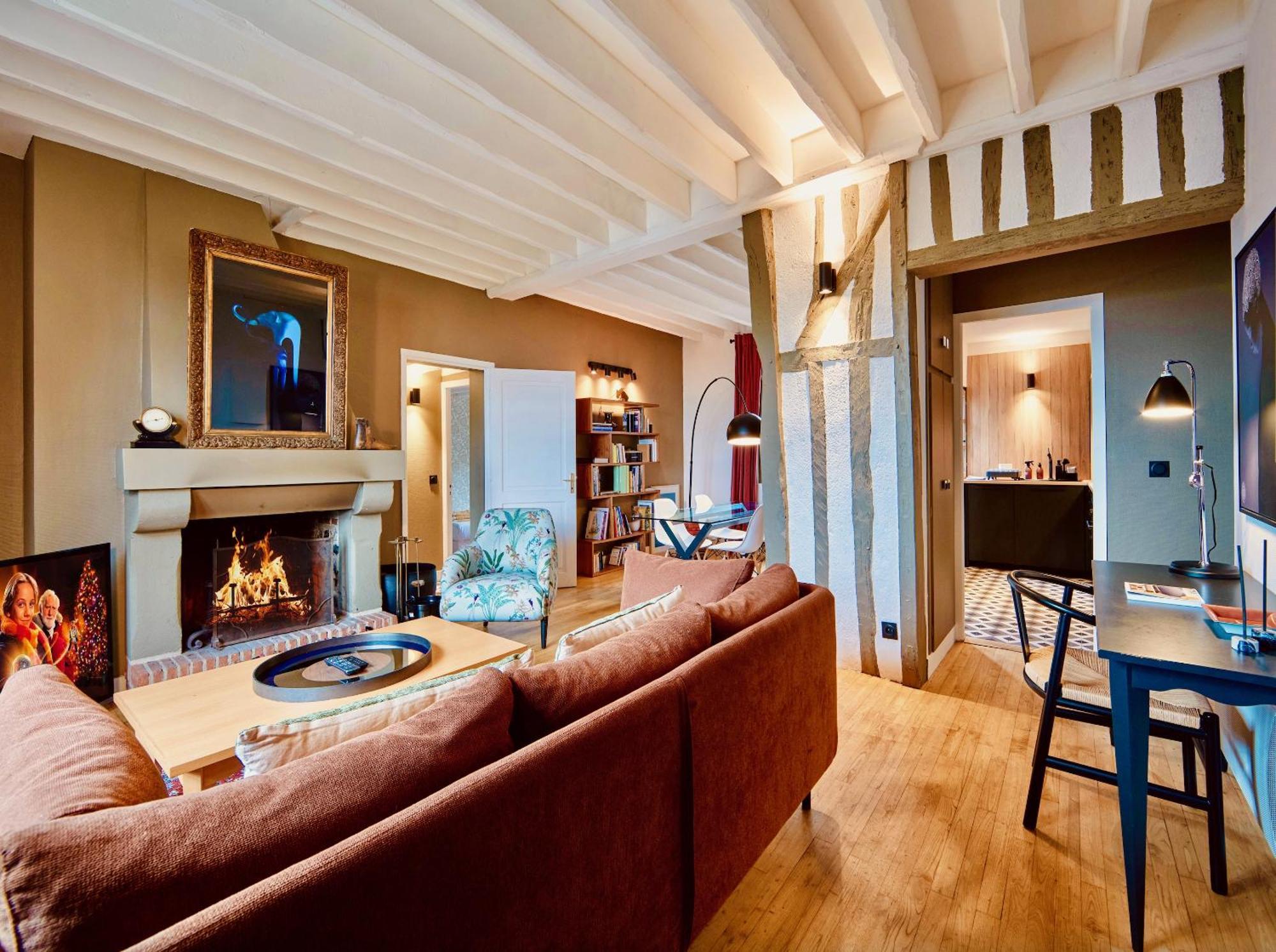 L' Annexe Du 10Honfleur Apartment Bagian luar foto